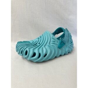 Crocs Salehe Bembury Pollex Clog Tide Teal Aqua Mens 5 Womens 7 3D Raised